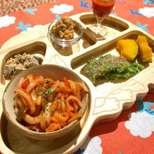 画像をギャラリービューアに読み込む, FUNFAM ねこバス デラックスセット 竹製 食器 スタジオジブリ となりのトトロ