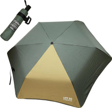 画像をギャラリービューアに読み込む, 【 SLOWER 】 スロウワー アウトドア 折りたたみ 傘 雨傘 日傘 晴雨兼用 UVカット 軽量 丈夫 グラスファイバー 吊り下げ カラビナフック付きケース FOLDING UMBRELLA Clyde SLW334