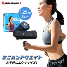 画像をギャラリービューアに読み込む, バランスワン ダンベルウォーク ジョギング ダンベル ストラップ付 ハンドウエイト 軽量リストウェイト 0.5kg 2個