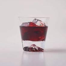 画像をギャラリービューアに読み込む, 田島硝子 富士山グラス ロックグラス