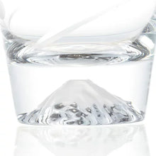 画像をギャラリービューアに読み込む, 田島硝子 富士山グラス ロックグラス