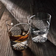 画像をギャラリービューアに読み込む, 田島硝子 富士山グラス ロックグラス