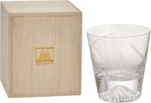 画像をギャラリービューアに読み込む, 田島硝子 富士山グラス ロックグラス