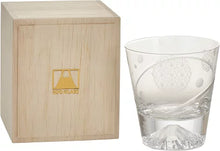 画像をギャラリービューアに読み込む, 田島硝子 富士山グラス ロックグラス