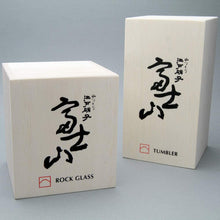 画像をギャラリービューアに読み込む, 田島硝子 富士山グラス ロックグラス