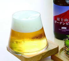 画像をギャラリービューアに読み込む, 【プレミアムギフトセット さくら】 田島硝子 富士山ロックグラス 富士山宝永グラス さくら 木製コースター付き