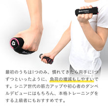 画像をギャラリービューアに読み込む, バランスワン ダンベルウォーク ジョギング ダンベル ストラップ付 ハンドウエイト 軽量リストウェイト 0.5kg 2個