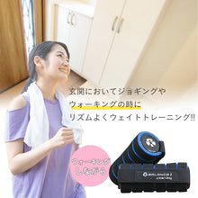 画像をギャラリービューアに読み込む, バランスワン ダンベルウォーク ジョギング ダンベル ストラップ付 ハンドウエイト 軽量リストウェイト 0.5kg 2個