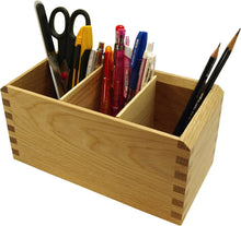 画像をギャラリービューアに読み込む, オークヴィレッジ 木製 多用途ペン立て 01060-10