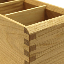 画像をギャラリービューアに読み込む, オークヴィレッジ 木製 多用途ペン立て 01060-10