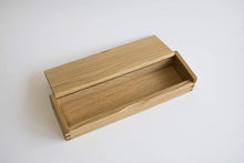 画像をギャラリービューアに読み込む, オークヴィレッジ ペンシルケース ブラウン ブラウン 日本製 国産 天然木 01040-11R