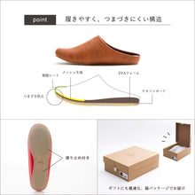 画像をギャラリービューアに読み込む, 【room's ルームズ】スリッパ ( M 22.5-24.5cm) グッドデザイン