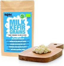 画像をギャラリービューアに読み込む, 【BIOLY】 ミルクケフィア ケフィア ヨーグルト 種菌 Kefirko ORGANIC MILK KEFIR GRAINS(乾燥・顆粒、再利用可能)1g