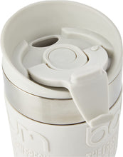 画像をギャラリービューアに読み込む, 【BODUM】 ボダム TRAVEL PRESS SET トラベルプレスセット フレンチプレス コーヒーメーカー (タンブラー用リッド付き) ステンレス製 350ml