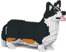 画像をギャラリービューアに読み込む, 【JEKCA】 ジェッカ ブロック (ウェルシュコーギー 黒 02S-M03)大人向け ブロック玩具