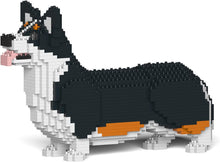 画像をギャラリービューアに読み込む, 【JEKCA】 ジェッカ ブロック (ウェルシュコーギー 黒 02S-M03)大人向け ブロック玩具