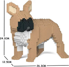 画像をギャラリービューアに読み込む, 【JEKCA】 ジェッカ ブロック (フレンチブルドッグ 03S-M01) 立体パズル 大人向け ブロック玩具