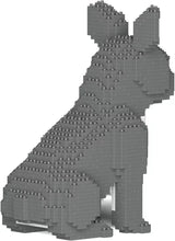 画像をギャラリービューアに読み込む, 【JEKCA】 ジェッカ ブロック (フレンチブルドッグ 04S-M05) 立体パズル 大人向け ブロック玩具