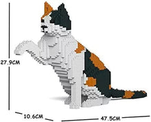 画像をギャラリービューアに読み込む, 【JEKCA】 ジェッカ ブロック (ミケねこ 12S-M01) 立体パズル 大人向け ブロック玩具
