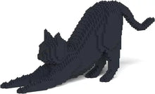 画像をギャラリービューアに読み込む, 【JEKCA】 ジェッカ ブロック (黒猫 09S-M02) 立体パズル 大人向け ブロック玩具