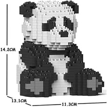 画像をギャラリービューアに読み込む, 【JEKCA】 ジェッカ ブロック (ジャイアントパンダ 01S) 立体パズル 大人向け ブロック玩具