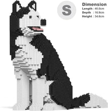 画像をギャラリービューアに読み込む, 【JEKCA】 ジェッカ ブロック (ハスキー 4-in-1 パック 01S-M01) 立体パズル 組立パズル
