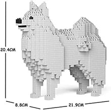 画像をギャラリービューアに読み込む, 【JEKCA】 ジェッカ ブロック (日本スピッツ 01S) 立体パズル 大人向け ブロック玩具