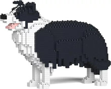 画像をギャラリービューアに読み込む, 【JEKCA】 ジェッカ ブロック (ボーダーコリー 01S-M01) 立体パズル 大人向け ブロック玩具