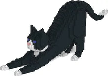 画像をギャラリービューアに読み込む, 【JEKCA】 ジェッカ ブロック (タキシード猫 04S) 立体パズル 大人向け ブロック玩具