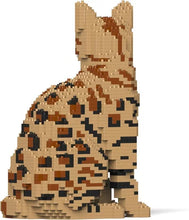 画像をギャラリービューアに読み込む, 【JEKCA】 ジェッカ ブロック (ベンガル 4-in-1 パック) 01S-M01 Sculptor 立体パズル 大人向け ブロック玩具