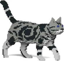 画像をギャラリービューアに読み込む, 【JEKCA】 JEKCA ジェッカブロック アメリカン・ショートヘア 02S-M01 立体パズル 大人向け ブロック玩具