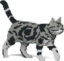 画像をギャラリービューアに読み込む, 【JEKCA】 JEKCA ジェッカブロック アメリカン・ショートヘア 02S-M01 立体パズル 大人向け ブロック玩具