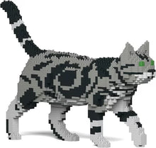 画像をギャラリービューアに読み込む, 【JEKCA】 JEKCA ジェッカブロック アメリカン・ショートヘア 02S-M01 立体パズル 大人向け ブロック玩具