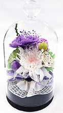 画像をギャラリービューアに読み込む, 【ことね菊】プリザ-ブドフラワー コルクガラスドーム