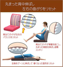 画像をギャラリービューアに読み込む, ピュアフィット(purefit) 腹筋のびのび座椅子 PF2500 ブラウン 腹筋座椅子