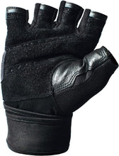 画像をギャラリービューアに読み込む, ハービンジャー(Harbinger) Pro Wristwrap 通気性 クッションレザー手袋 ウエイトリフティンググローブ ペア 筋トレ