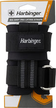 画像をギャラリービューアに読み込む, ハービンジャー(Harbinger) 男女兼用 トレーニング用グリップ ビッググリッププロ リフティングストラップ フリーサイズ