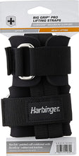 画像をギャラリービューアに読み込む, ハービンジャー(Harbinger) 男女兼用 トレーニング用グリップ ビッググリッププロ リフティングストラップ フリーサイズ