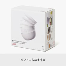 画像をギャラリービューアに読み込む, ライクイット (like-it) ざる ボウル 電子レンジ対応 Colander&Bowl 米とぎにも使える ザルとボール 6点セット 日本製 水切り 湯切り可能 耐熱ボウル