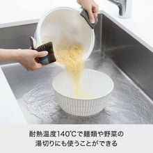 画像をギャラリービューアに読み込む, ライクイット (like-it) ざる ボウル 電子レンジ対応 Colander&Bowl 米とぎにも使える ザルとボール 6点セット 日本製 水切り 湯切り可能 耐熱ボウル