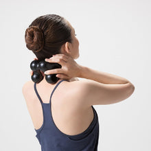 画像をギャラリービューアに読み込む, AKAISHI(アカイシ)ツボスタイル ツボピロー ブラック ツボ押し グッズ 首 背中 肩 マッサージ
