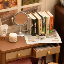 画像をギャラリービューアに読み込む, 【ROBOTIME】 プラスチック DIYミニチュアハウスキット ドールハウス DW009:ベッドルーム