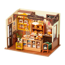 画像をギャラリービューアに読み込む, 【ROBOTIME】DIY ミニチュアハウス ドールハウス キット DG161:森のベーカリー