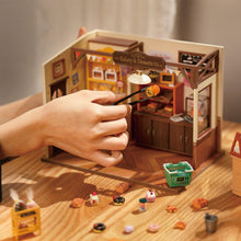 画像をギャラリービューアに読み込む, 【ROBOTIME】DIY ミニチュアハウス ドールハウス キット DG161:森のベーカリー