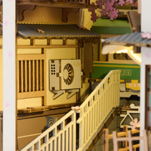 画像をギャラリービューアに読み込む, 【ROBOTIME】DIY ウッドパズル キット LEDライト付き TGB01:桜さく駅