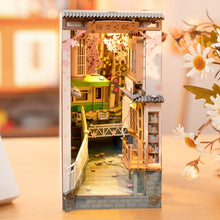 画像をギャラリービューアに読み込む, 【ROBOTIME】DIY ウッドパズル キット LEDライト付き TGB01:桜さく駅