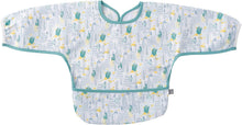 画像をギャラリービューアに読み込む, MOOMIN BABY ムーミンベビー お食事長袖ビブ エプロン モミ/グリーン