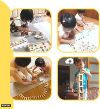 画像をギャラリービューアに読み込む, NOKUBI 郡上八幡のもじ積み木 おもちゃ 50ピース積み木 つみき 積木 日本製 木のおもちゃ 知育 あいうえお もじあそび ひらがな