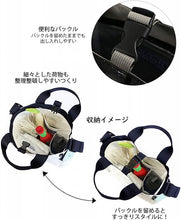 画像をギャラリービューアに読み込む, ROOTOTE (ルートート) 1129 ペットとのお散歩 犬 お散歩バッグ ショルダー トートバッグ 2way サブバッグ レディース メンズ SN スクエア DOG BUDDY (ブラック)