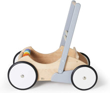 画像をギャラリービューアに読み込む, ボーネルンド バヨ (BAJO) ベビーウォーカー ホワイト&グレー 1歳 木のおもちゃ 誕生日 クリスマス 出産祝い ハーフバースデー ギフト プレゼント おうち時間
